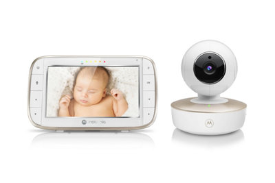 Motorola VM855 Video Baby Monitor & 5"" Display White