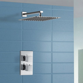 Moulin Thermostatic Control Waterfall Wall Mounted Shower