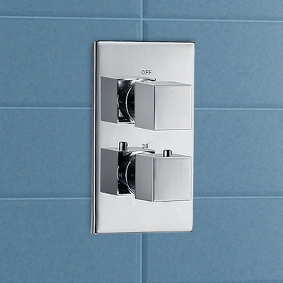 Moulin Thermostatic Waterfall Shower Mixer Tap - 3