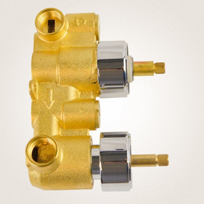 Moulin Thermostatic Waterfall Shower Mixer Tap - 5