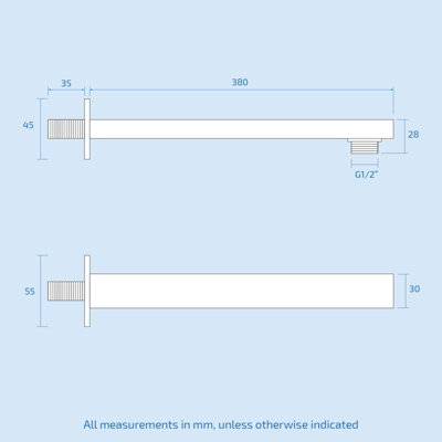 Moulin Thermostatic Waterfall Shower Mixer Tap - 9