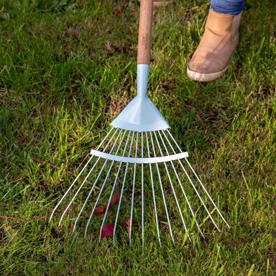 Moulton Mill Budding Gardener Kids Lawn Rake 125cm FSC Ash Handle ...