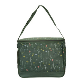 Mountain Warehouse 25L Floral Cooler Bag Khaki Green (One Size)