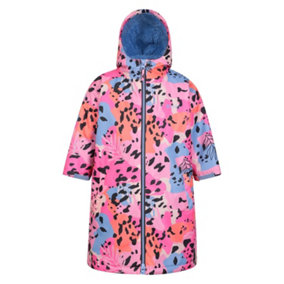 Mountain Warehouse Childrens/Kids Tidal Leaves Changing Robe Multicoloured (L)