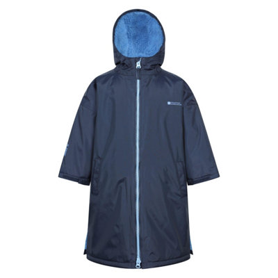 Mountain Warehouse Childrens/Kids Tidal Waterproof Robe Navy (L)