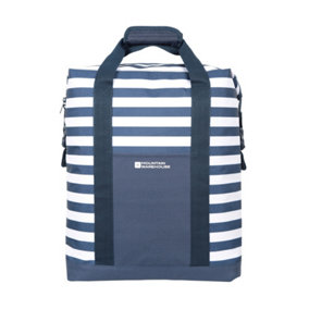 Mountain Warehouse Contrast Striped Beach Cool Bag Navy (One Size)