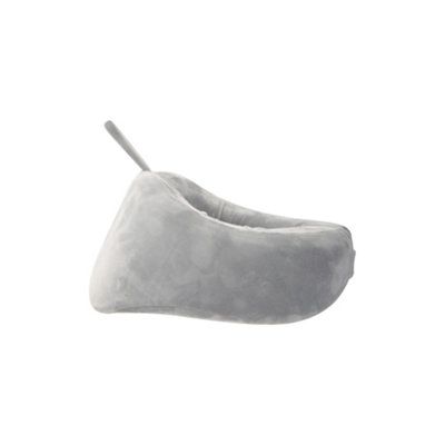 Mountain Warehouse Ergonomic Memory Foam Travel Pillow Grey (One Size)