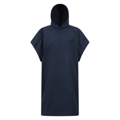 Mountain Warehouse Mens Lagoon Microfibre Hooded Towel Navy (One Size) Price Comparisons | Compare The Build