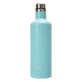 Mountain Warehouse Stainless Steel 500ml Water Bottle Blue (One Size)