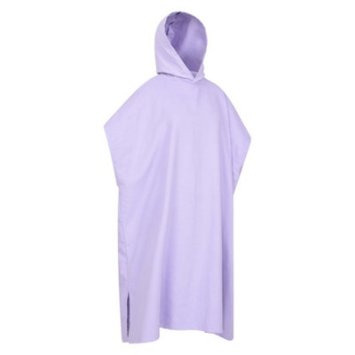 Mountain Warehouse Womens/Ladies Lagoon Microfibre Poncho Light Purple (One Size) Price Comparisons | Compare The Build