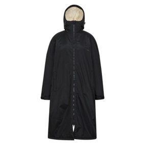 Mountain Warehouse Womens/Ladies Tidal Waterproof Changing Robe Black (XL)