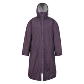 Mountain Warehouse Womens/Ladies Tidal Waterproof Changing Robe Purple (L)