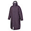 Mountain Warehouse Womens/Ladies Tidal Waterproof Changing Robe Purple (XL)
