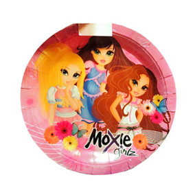 Moxie Girlz Party Plates (Pack of 8) Multicoloured (One Size)