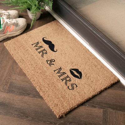 Mr and Mrs Doormat - Regular 60x40cm