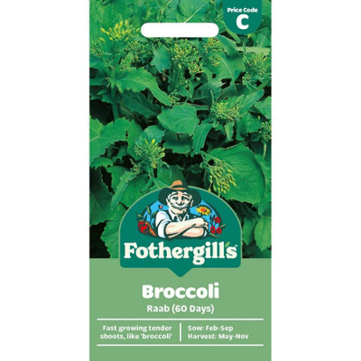 Mr. Fothergills Broccoli Seeds - Raab