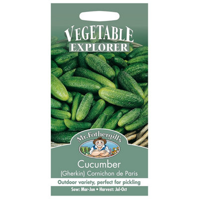 Mr. Fothergills - Cucumber (Gherkin) Cornichon de Paris Seeds