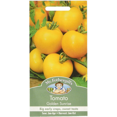 Mr. Fothergills Tomato Golden Sunrise Seeds