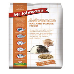 Mr Johnson's Advance Rat & Mouse 750g (Pack of 6)