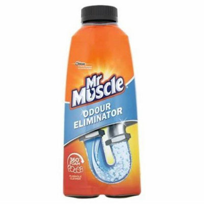 Mr Muscle Drain Power Cleaning Bundle: Heavy Duty Drain Gel (1L