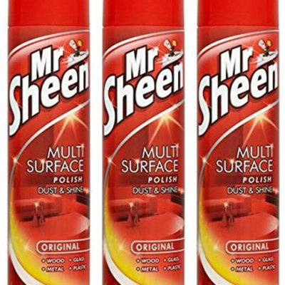 Mr Sheen Multi Surface Polish Original 300ml (Pack of 3) | DIY at B&Q