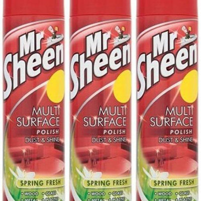 Mr Sheen Spring Fresh 300ml (Pack of 3)