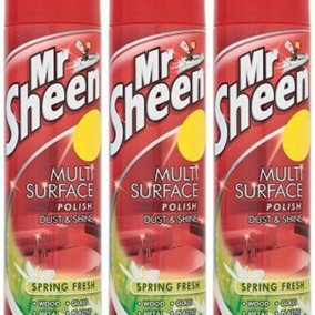 Mr Sheen Spring Fresh 300ml (Pack of 3)