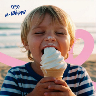 Mr Whippy Soft Serve Ice Cream Mix - Pack of 6 x 1L