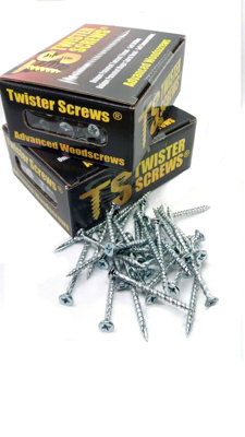 MS Twister Advanced Wood Screw,Self Drilling, Self Countersinking, Ultra Sharp Quick Grab Point