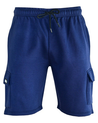 MS9 MENS CARGO PAINTER DECORATION JOGGING FLEECE WORK SHORTS