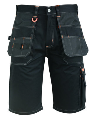 Work shorts with hot sale holster pockets