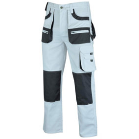 MS9 Mens Painters Decorators Cargo Combat Working Work Trouser Trousers Pants Jeans 1155, Short Length - 36W/30L