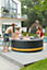 MSpa Exotic Inflatable Hot Tub Round 4 Person Spa