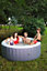 MSpa Lite Inflatable Hot Tub Round 6 Person Spa Grey