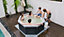 MSpa Tuscany Inflatable Hot Tub 6 Person Round Spa