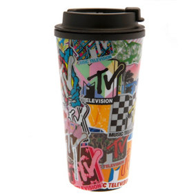 MTV Travel Thermal Flask Multicoloured (One Size)