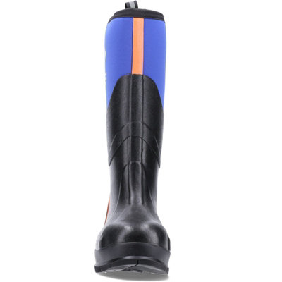 Muck Boots Chore Max S5 Safety Wellington Blue/Orange
