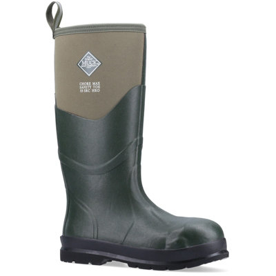 Muck Boots Chore Max S5 Safety Wellington Moss