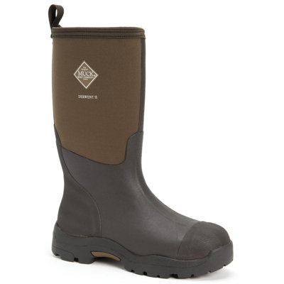 Muck Boots MB Derwent II Boot Black/Bark DIY at B&Q