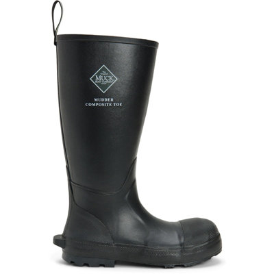 Muck Boots Mudder Tall Safety Wellington S5 Black