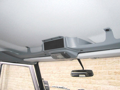 MUD Roof Console DIN Blanking Panel CAD Software Grey Fits Defender No ...