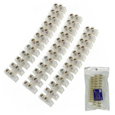 Multi Amp Terminal Block Strip 36 Connections for Easy Wiring