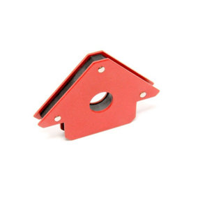 Multi-Angle Welding Magnet for Holding Ferrous Sheets and Tubes in Place - 83mm x 15mm - 11.3kg Pull