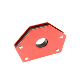 Multi-Angle Welding Magnet for Holding Ferrous Sheets and Tubes in Place - 91mm x 17mm - 25kg Pull