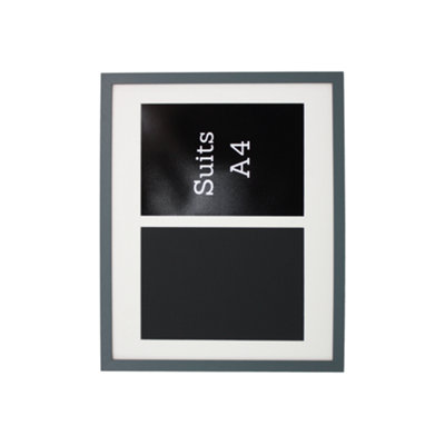 Multi Aperture Photo Frame. Designed to Display two A4 Certificates ...
