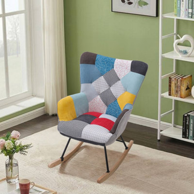 Patchwork Chair 版画 Vintage KNIT Patchwork CHAIR 新品未使用品 | CtoC TOKYO