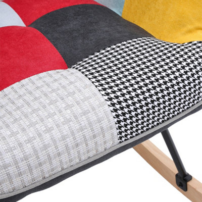 Multi-Color Rocking Occasional Lounge Bedroom Rocker Chair