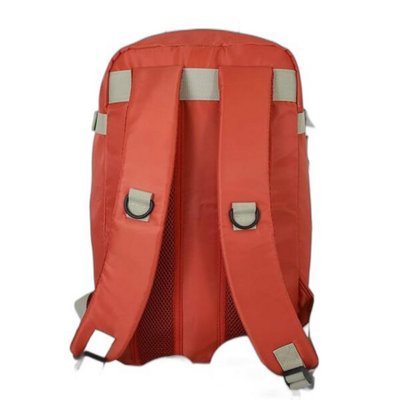 Multi-Coloured Backpack - Fire Red