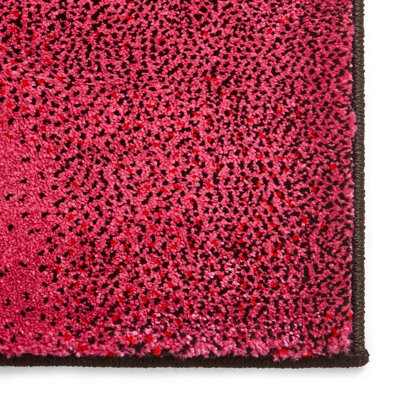 Multi-coloured Funky Modern Easy to Clean Absatrct Rug For Dining Room ...