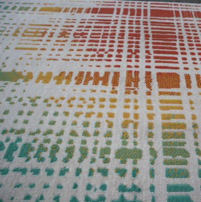 MULTI FACET Contemporary Geometric Rug,Multicolour